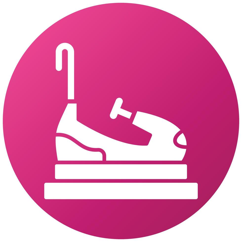 Bumper Cars Icon Style vector