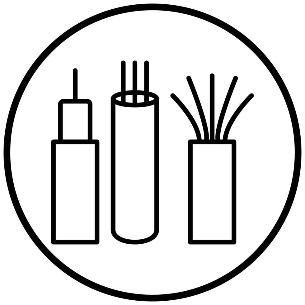 Wires Icon Style vector