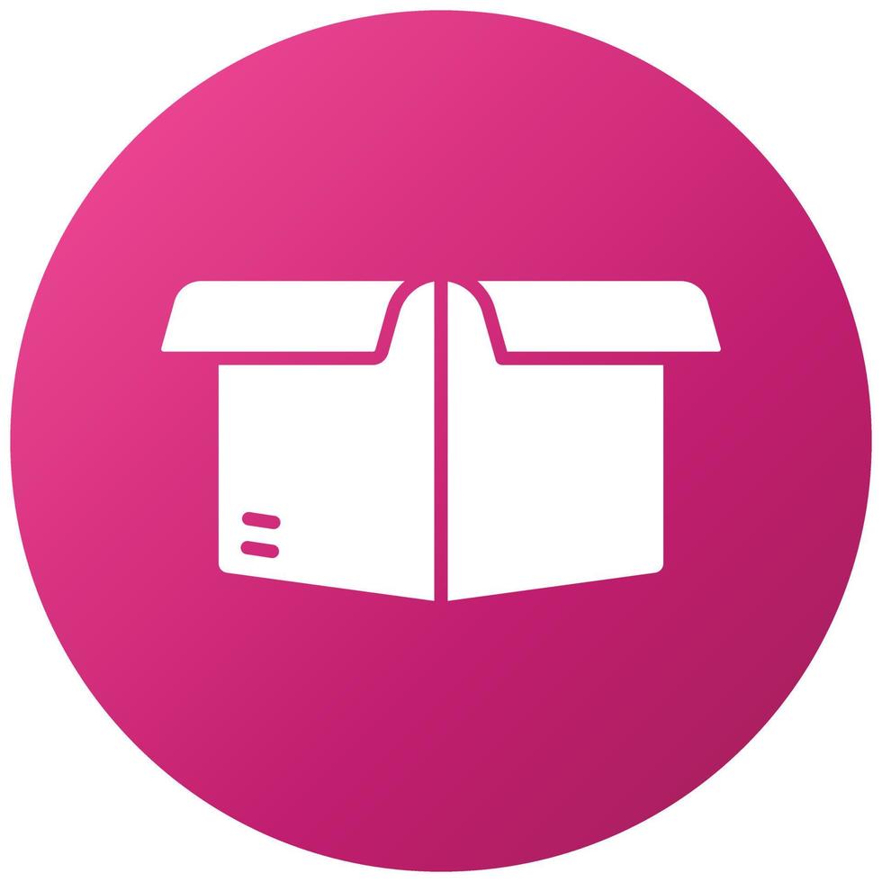 Box Opened Icon Style 9469822 Vector Art at Vecteezy