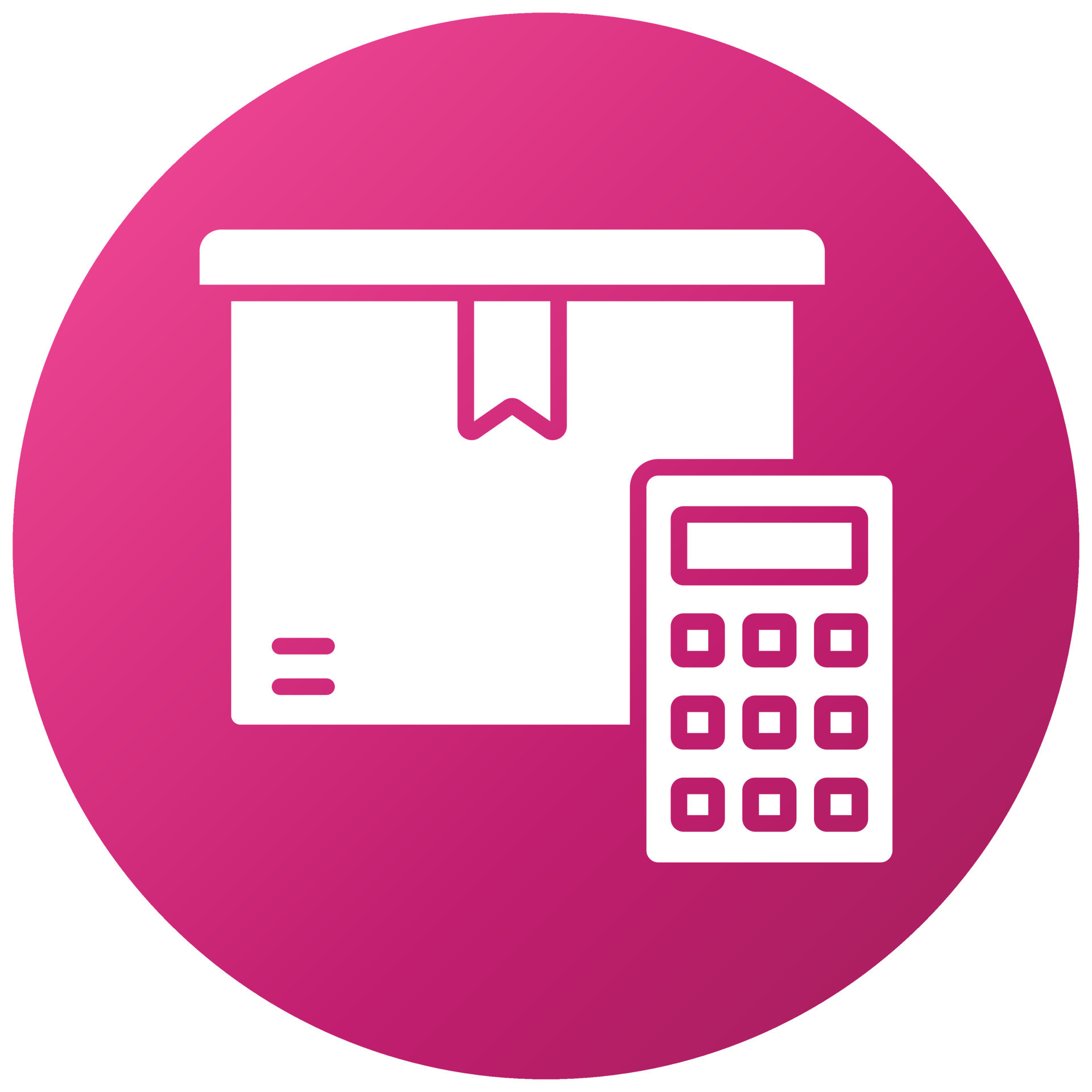 Delivery Costs Calculator Icon Style 9469834 Vector Art at Vecteezy