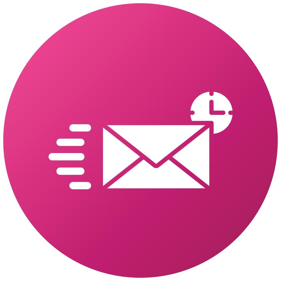 Express Mail Icon Style vector