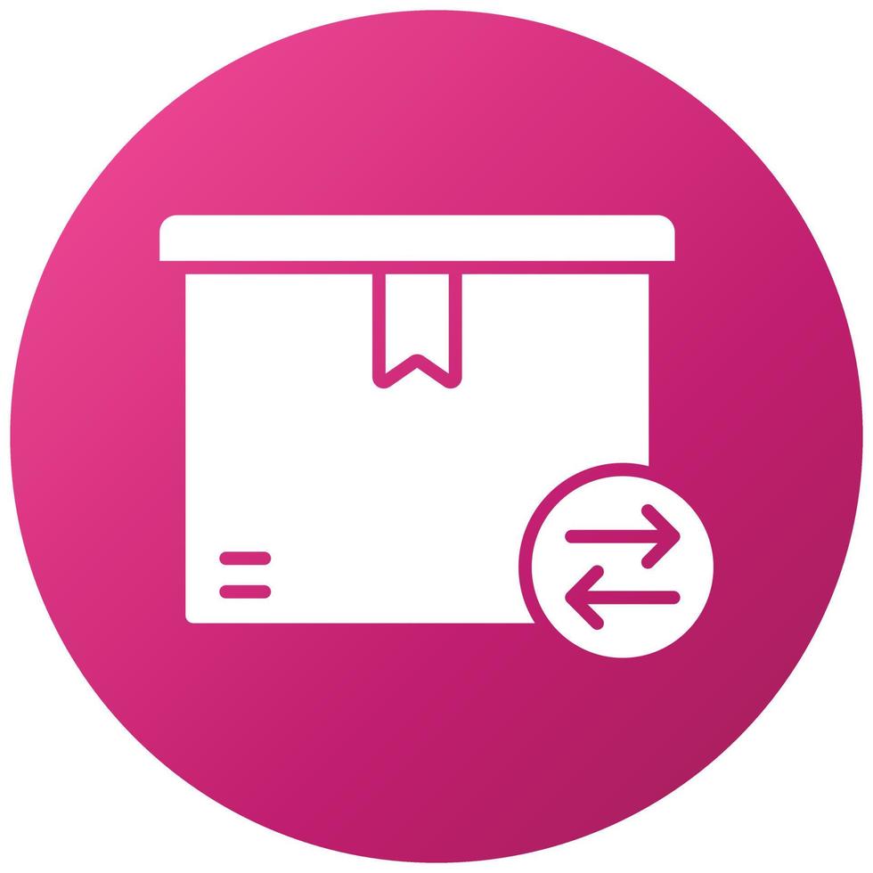 Package Sorting Icon Style vector