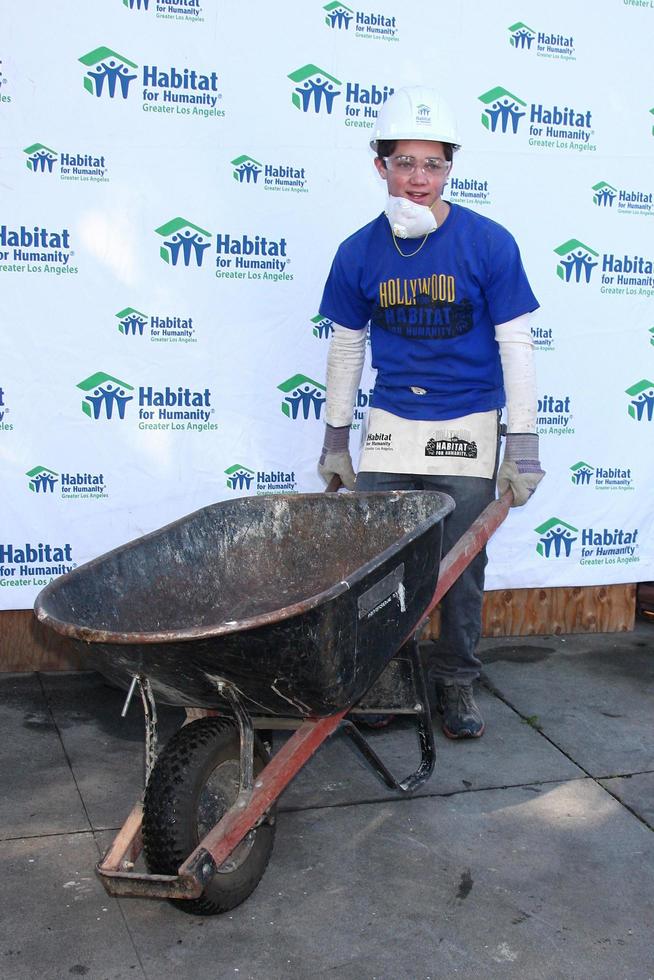 LOS ANGELES, FEB 9 -  Jimmy Dreshler at the 4th General Hospital Habitat for Humanity Fan Build Day at the 191 E  Marker Street on February 9, 2013 in Long Beach, CA photo