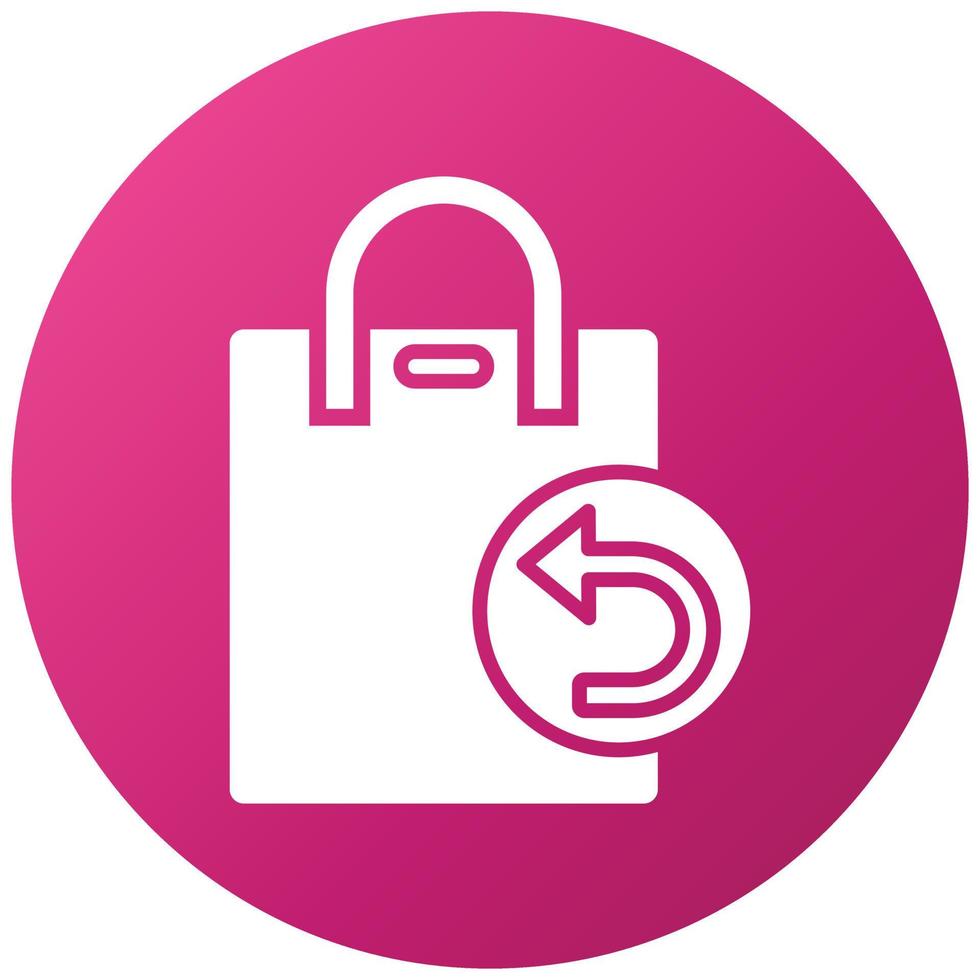 Return Icon Style vector