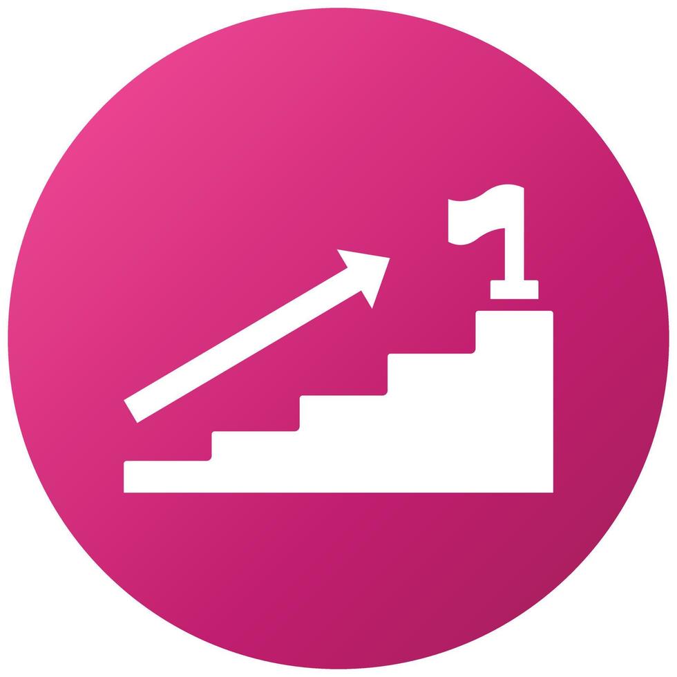 Career Path Icon Style vector