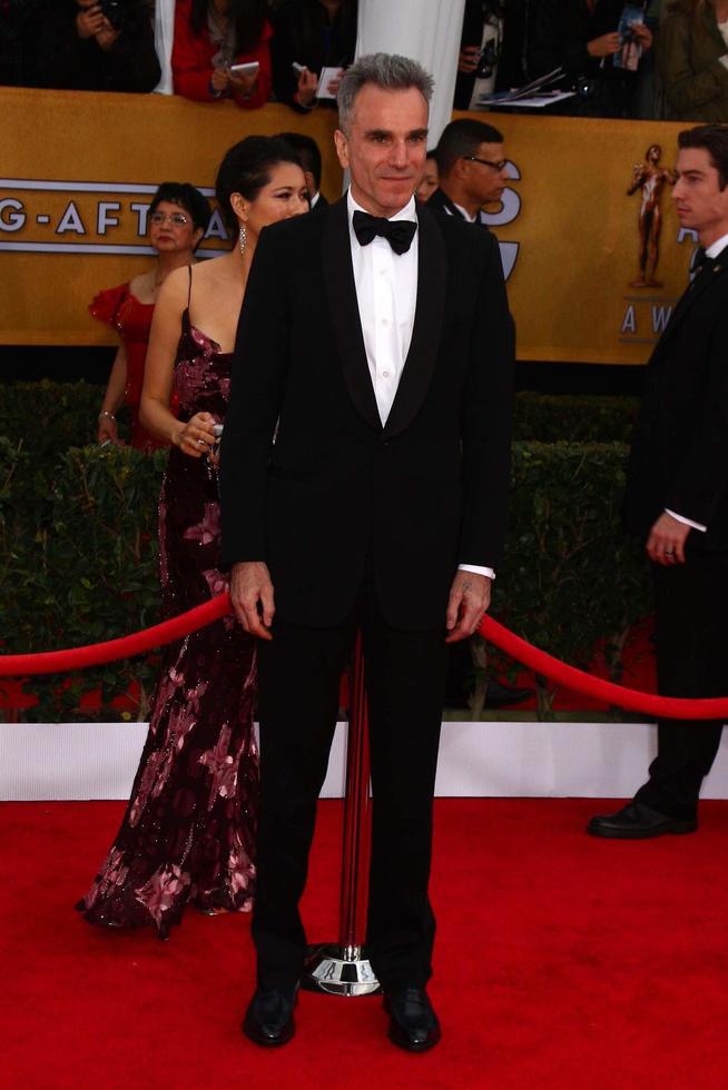 LOS ANGELES, JAN 27 -  Daniel Day-Lewis arrives at the 2013 Screen Actor s Guild Awards at the Shrine Auditorium on January 27, 2013 in Los Angeles, CA photo