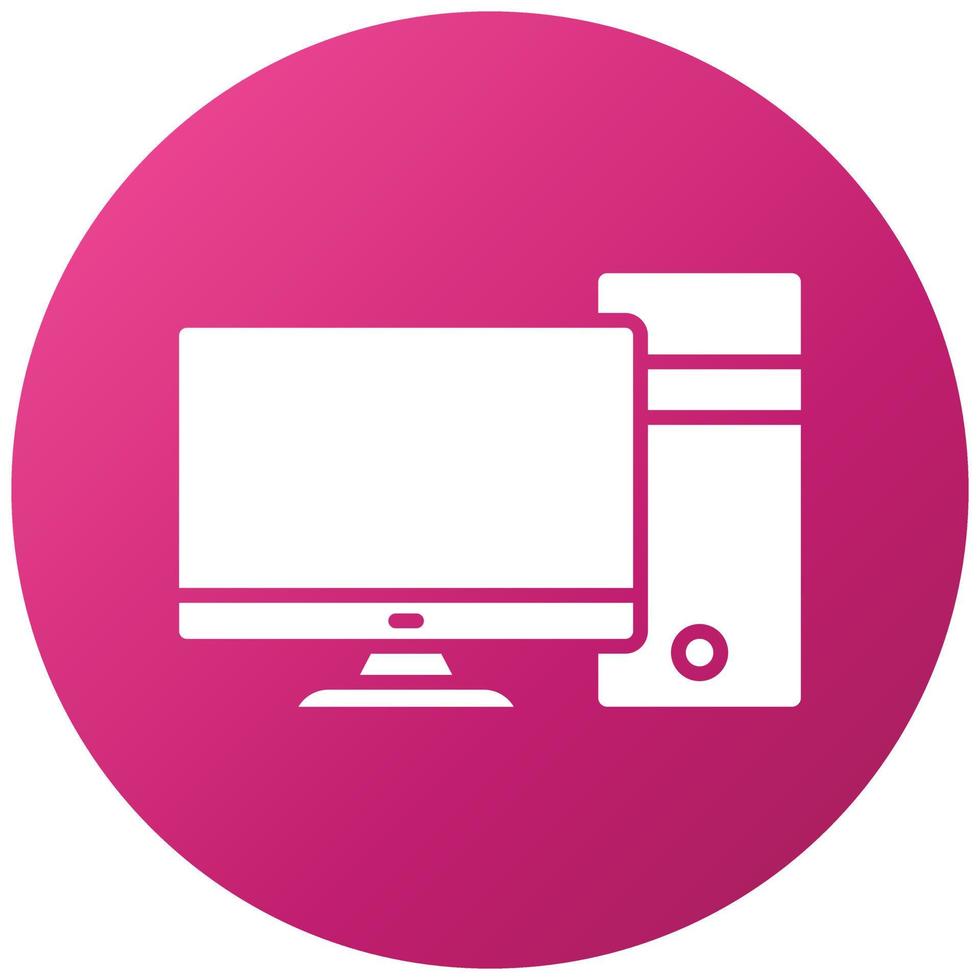 Computer Icon Style vector