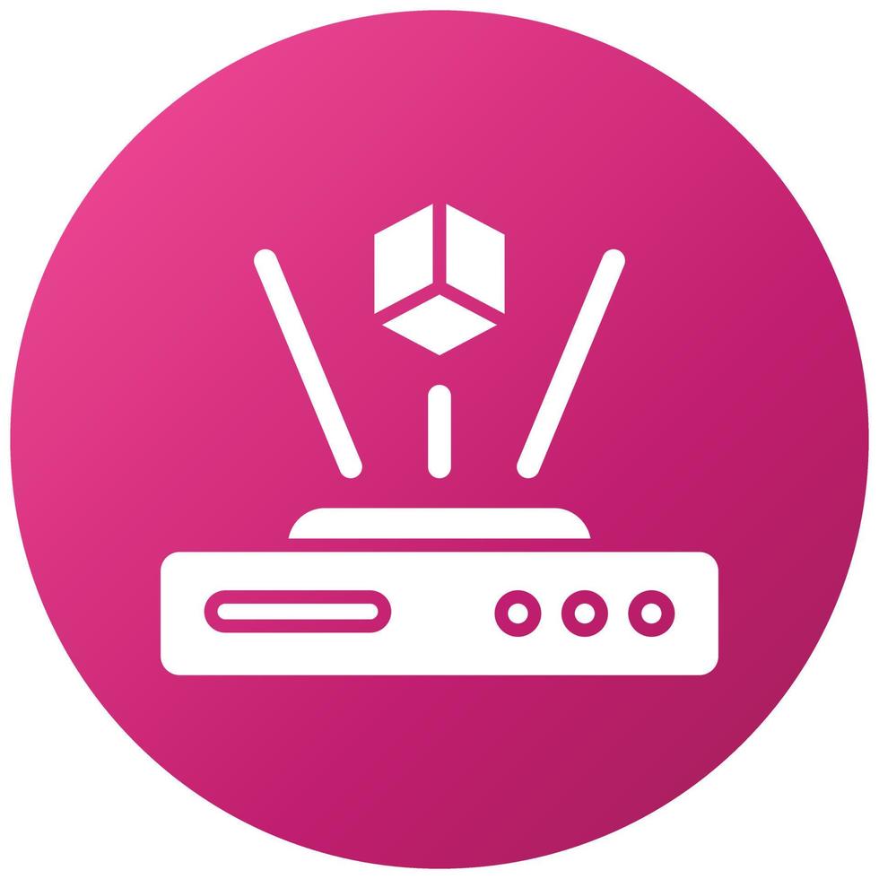 Hologram Icon Style vector