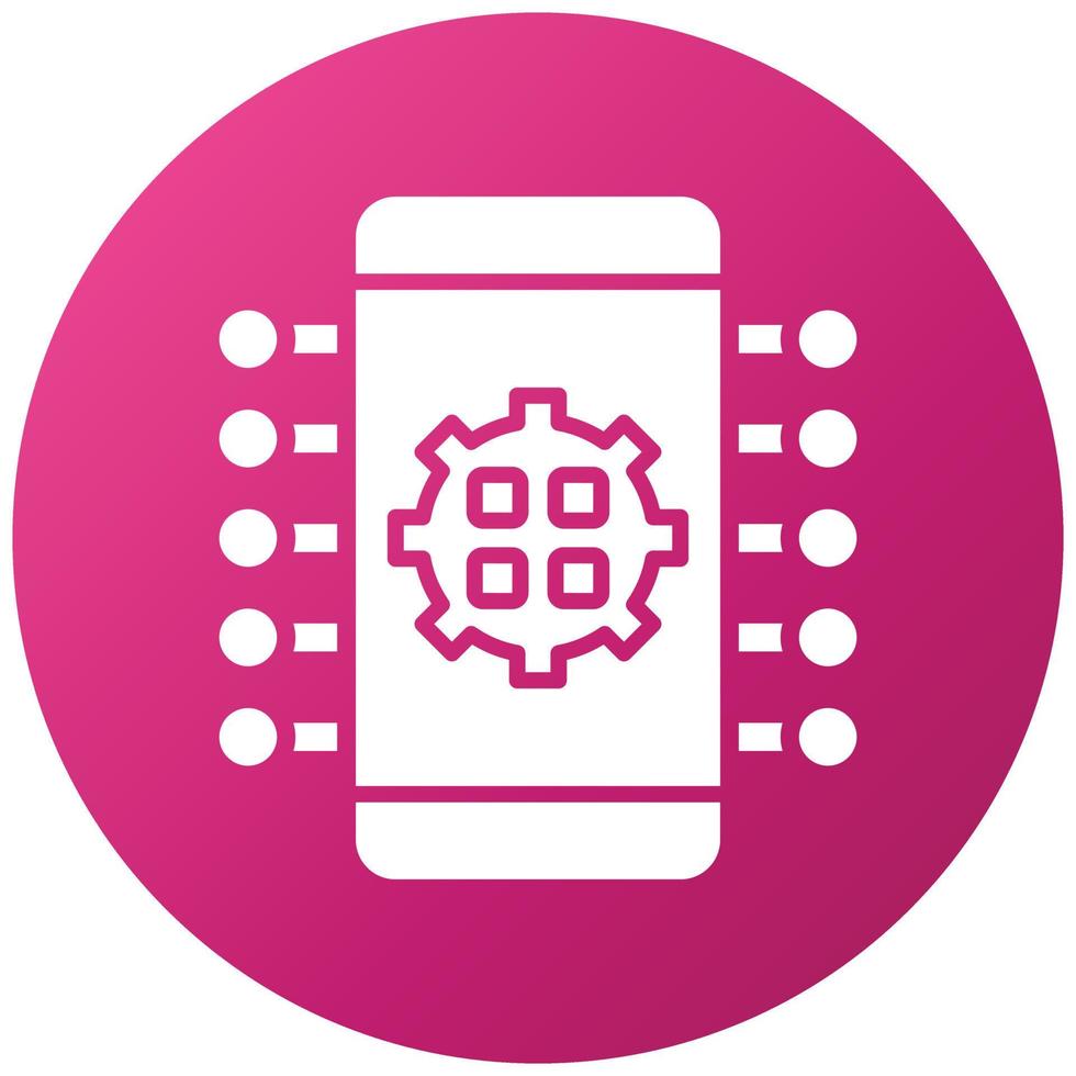 Native Applications Icon Style vector
