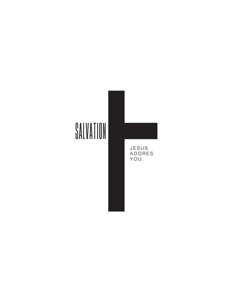 Christ adores you..eps vector