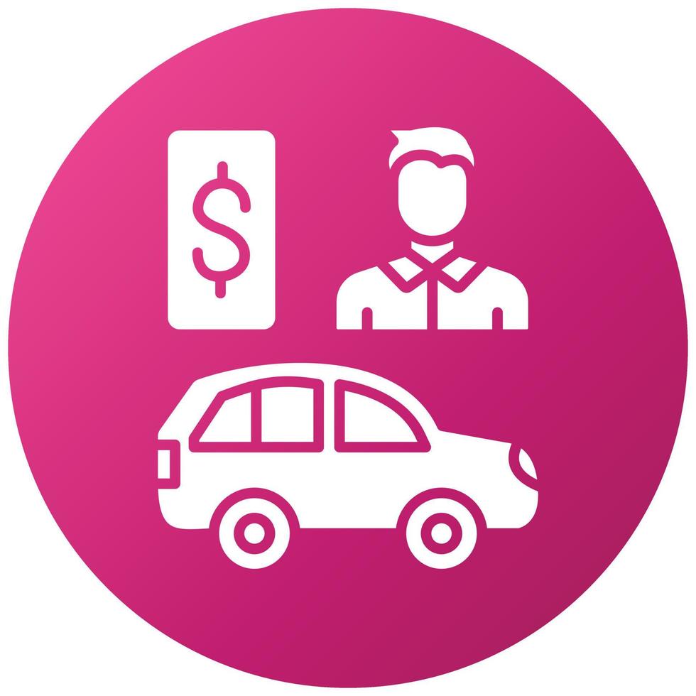 Dealer Incentives Icon Style vector