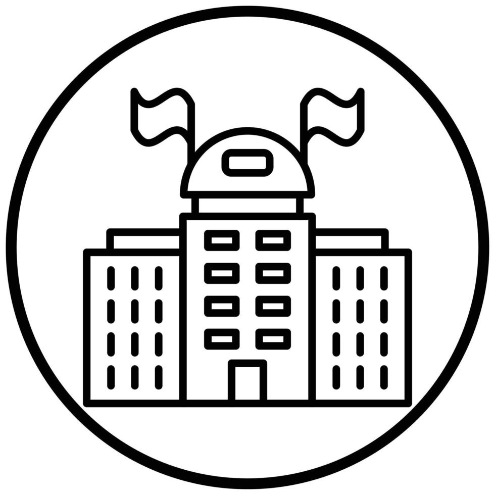 Government Icon Style vector