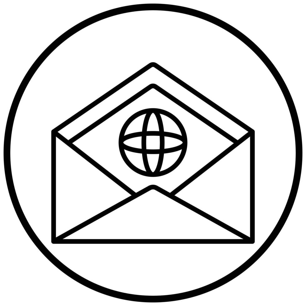 Envelope Icon Style vector