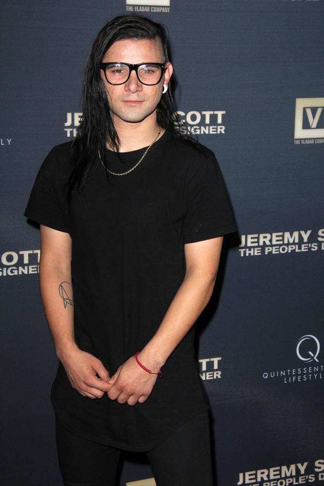 LOS ANGELES, SEP 8 -  Skrillex at the Jeremy Scott - The People s Designer World Premiere at the TCL Chinese Theater on September 8, 2015 in Los Angeles, CA photo