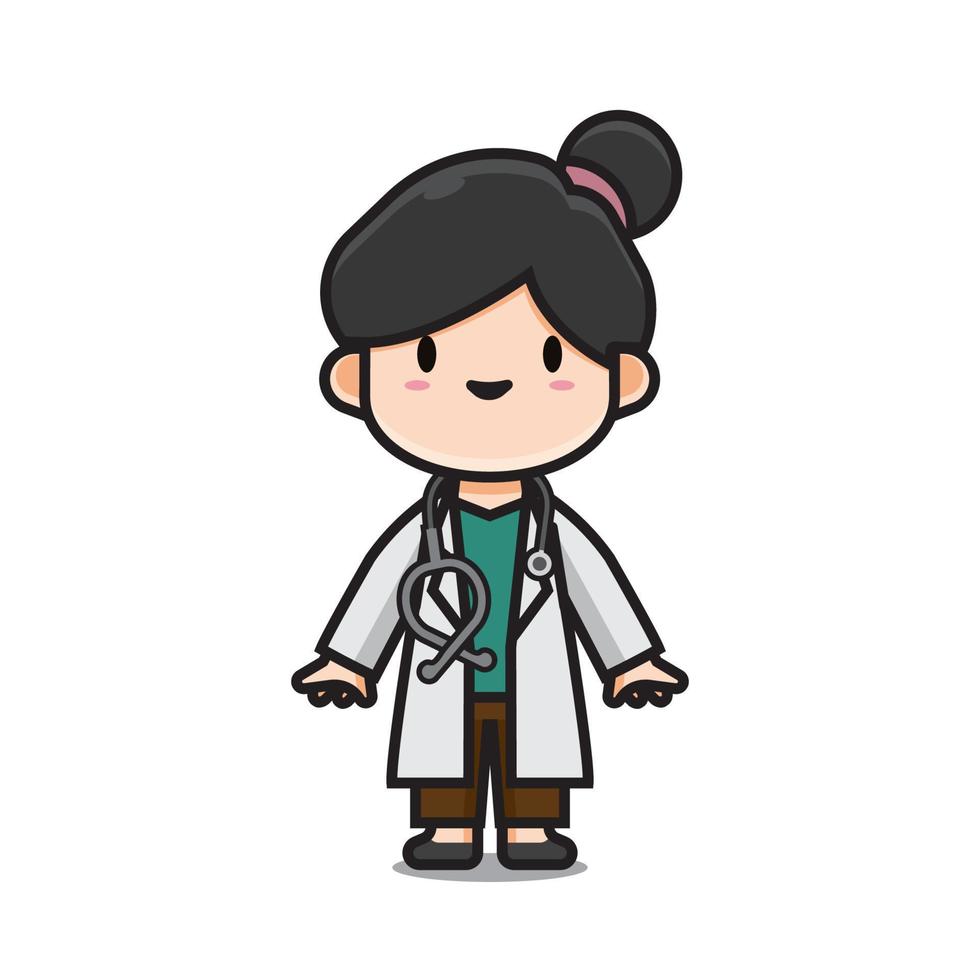 Cute Doctor Vector