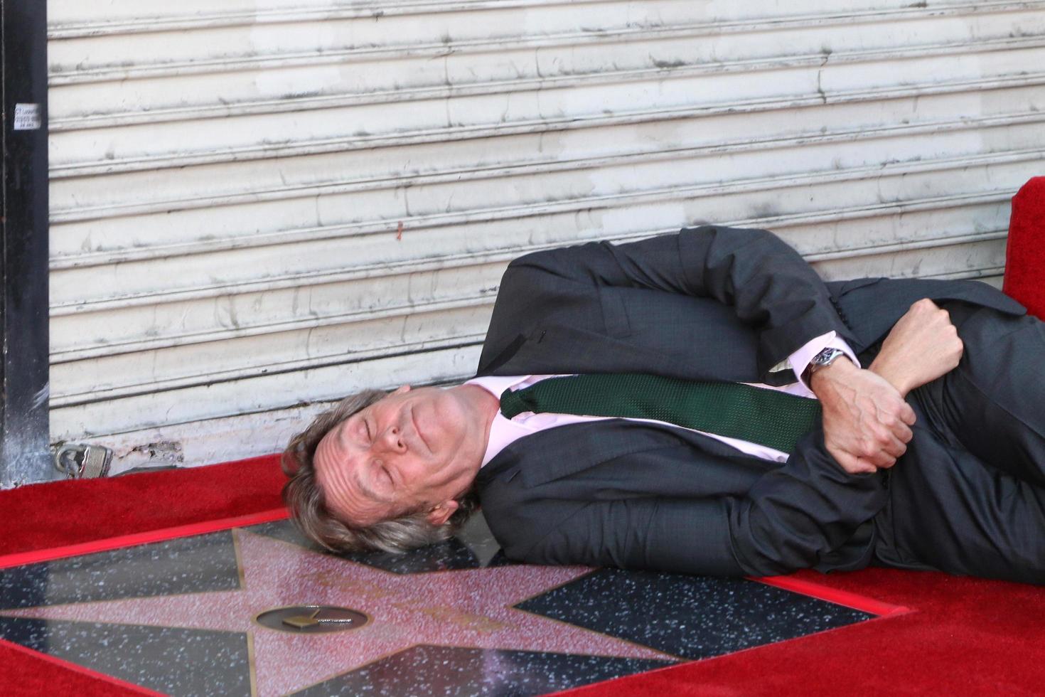 LOS ANGELES, OCT 25 -  Hugh Laurie at the Hugh LaurieHollywood Walk of Fame Star Ceremony at the Hollywood Blvd  on October 25, 2016 in Los Angeles, CA photo