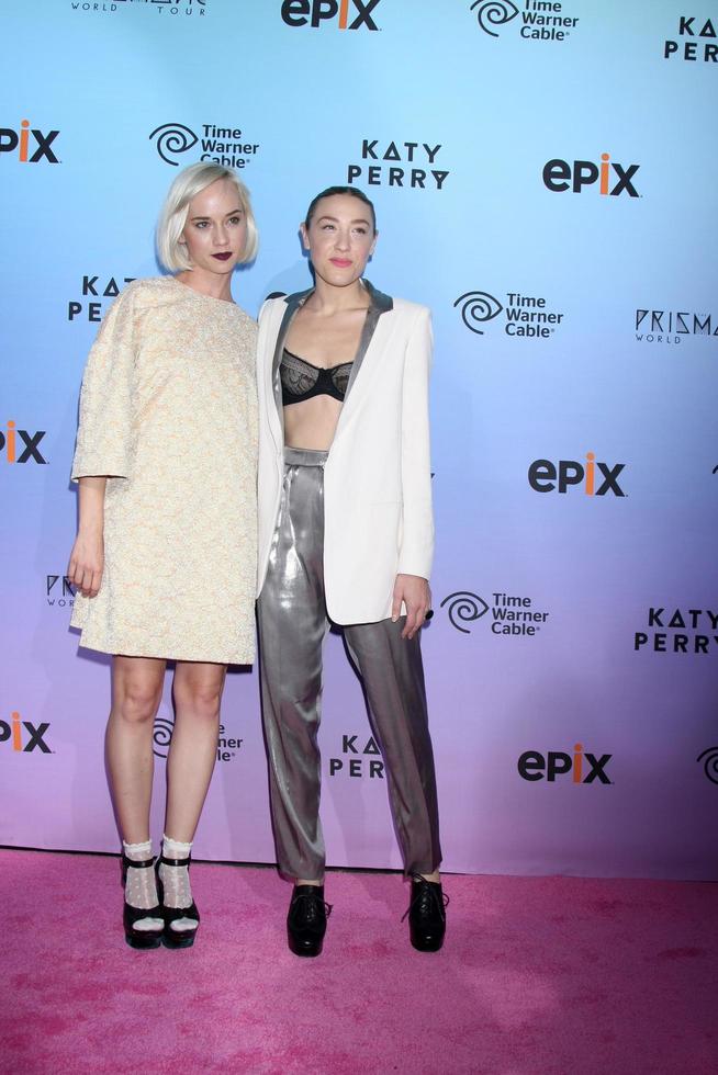 LOS ANGELES, MAR 26 -  The Dolls, Mia Moretti, Caitlin Moe at the Katy Perry - The Prismatic World Tour Premiere Screening at the The Theatre at Ace Hotel on March 26, 2015 in Los Angeles, CA photo