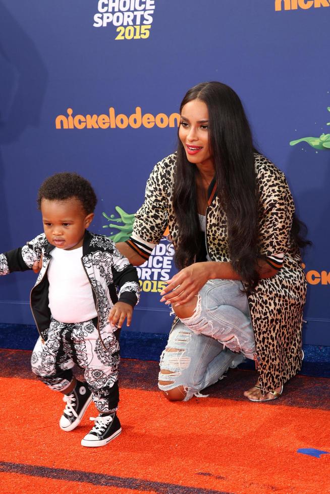 LOS ANGELES, JUL 16 -  Future Zahir Wilburn, Ciara at the 2015 Kids  Choice Sports at the UCLA s Pauley Pavilion on July 16, 2015 in Westwood, CA photo
