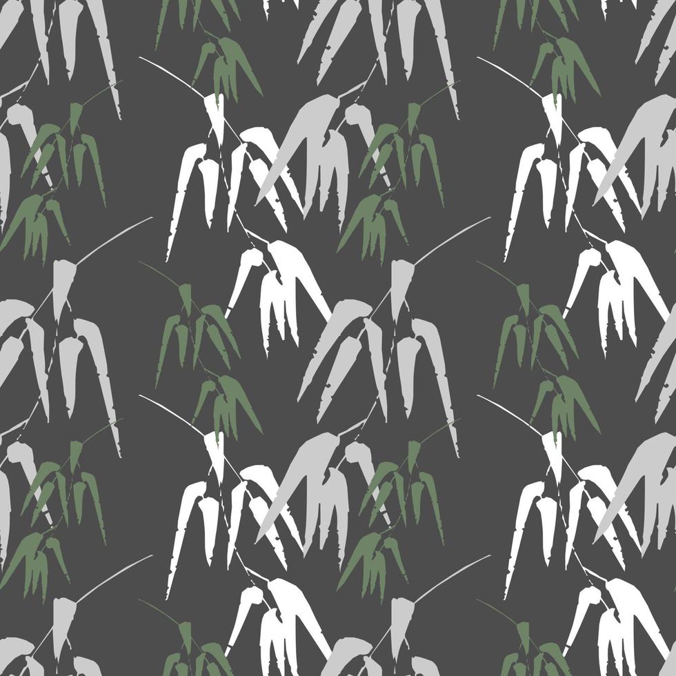 Bamboo seamless pattern. Print for textile decor vector