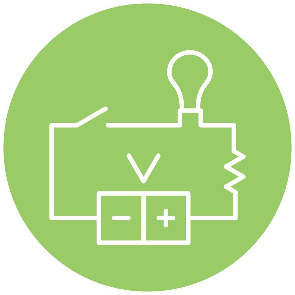 Voltage Icon Style vector
