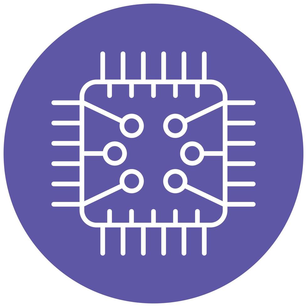 Circuit Icon Style vector