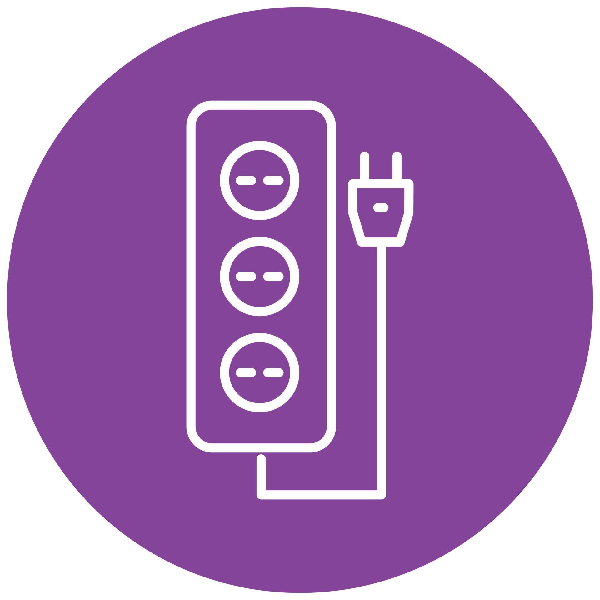 Extension Cord Icon Style 9476349 Vector Art at Vecteezy