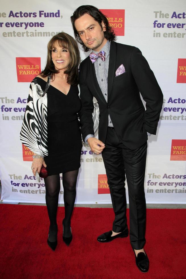 LOS ANGELES, JUN 8 -  Kate Linder, Constantine Maroulis at the 2014 Tony Award Viewing Party at the Taglyan Cultural Complex  on June 8, 2014 in Los Angeles, CA photo