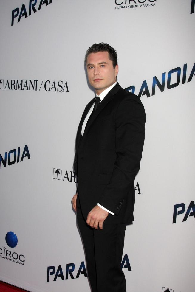 LOS ANGELES, AUG 8 -  Kevin Ryan arrives at the Paranoia Los Angeles Premiere at the Directors Guild of America on August 8, 2013 in Los Angeles, CA photo
