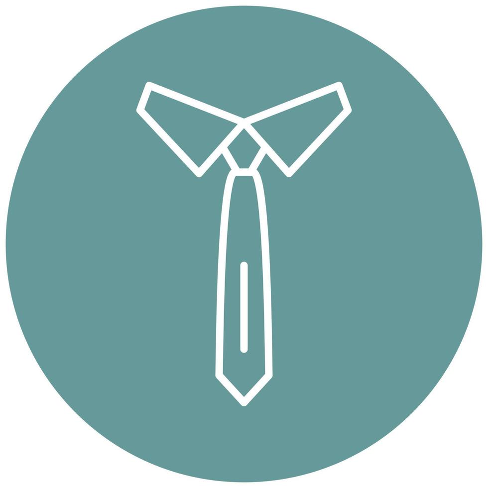 Tie Icon Style vector