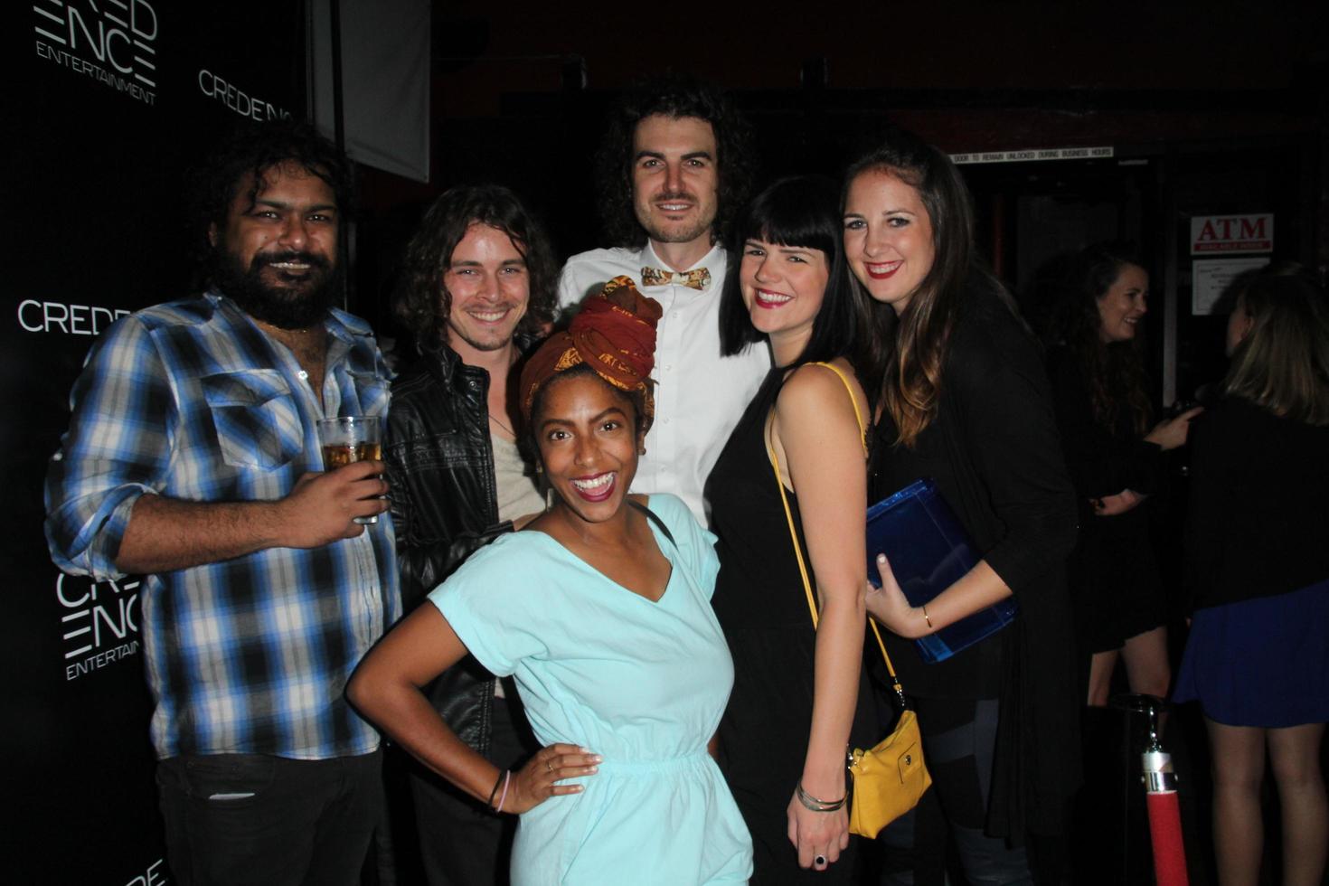 LOS ANGELES, JUN 10 -  Riley Bodenstab, friends at the A Killer Of Men Screening  and Credence Entertainment Launch Event at the ACME Theater on June 10, 2015 in Los Angeles, CA photo