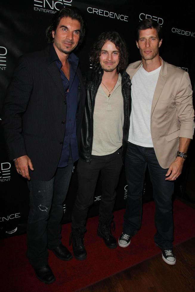 LOS ANGELES, JUN 10 -  Victor Alfieri, Riley Bodenstab, Rib Hillis at the A Killer Of Men Screening  and Credence Entertainment Launch Event at the ACME Theater on June 10, 2015 in Los Angeles, CA photo