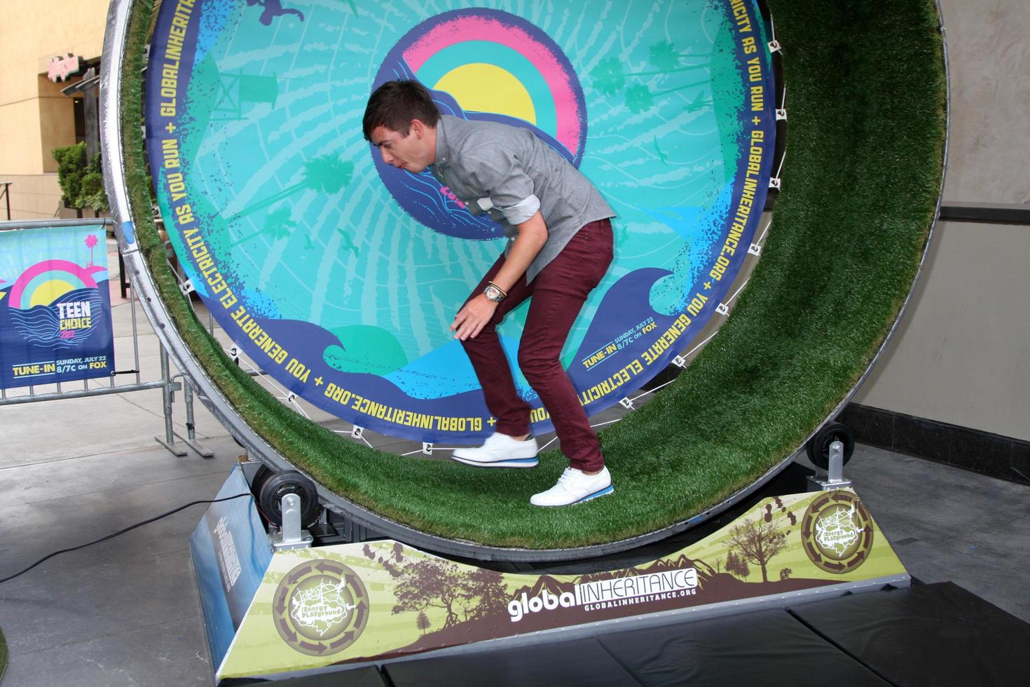 LOS ANGELES, JUL 16 -  Kevin McHale Kevin McHale at the FOX And Teen Choice 2nd Annual Energy Playground at Hollywood  and Highland Courtyard on July 16, 2012 in Los Angeles, CA photo