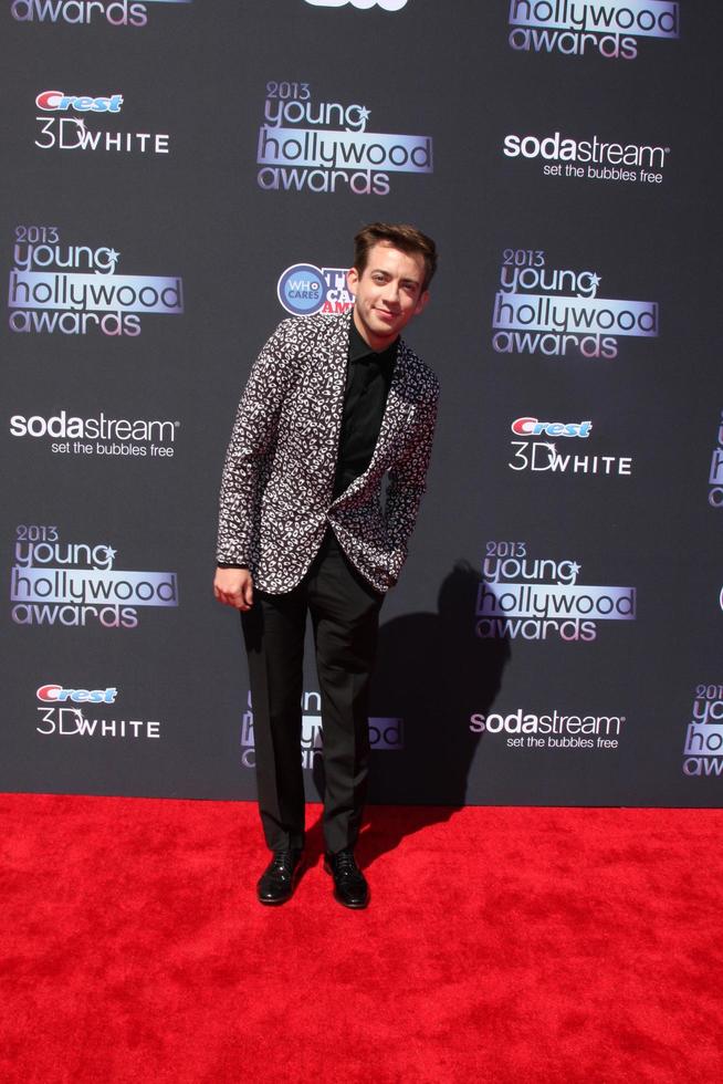 LOS ANGELES, AUG 1 -  Kevin McHale arrives at the 2013 Young Hollywood Awards at the Broad Stage on August 1, 2013 in Santa Monica, CA photo