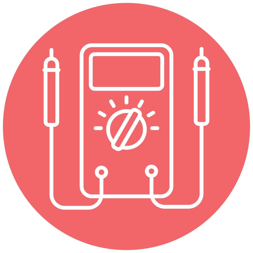 Multimeter Icon Style vector