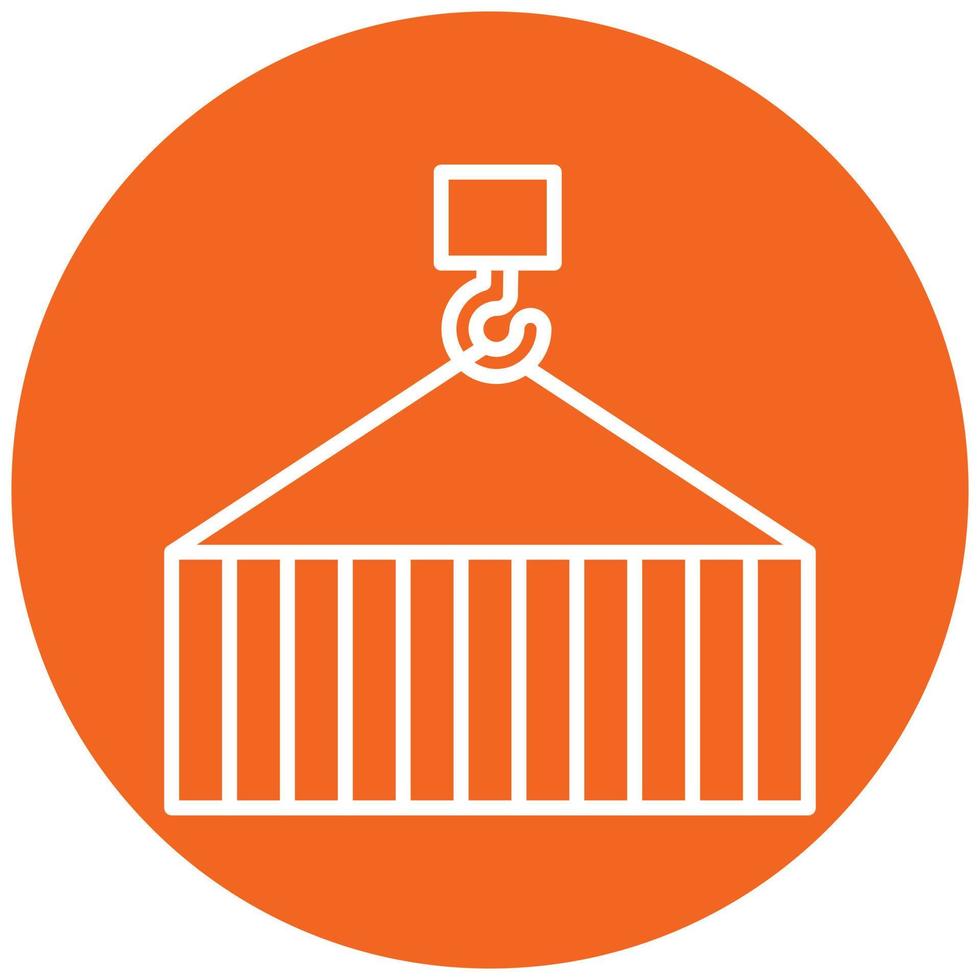 Container Icon Style vector