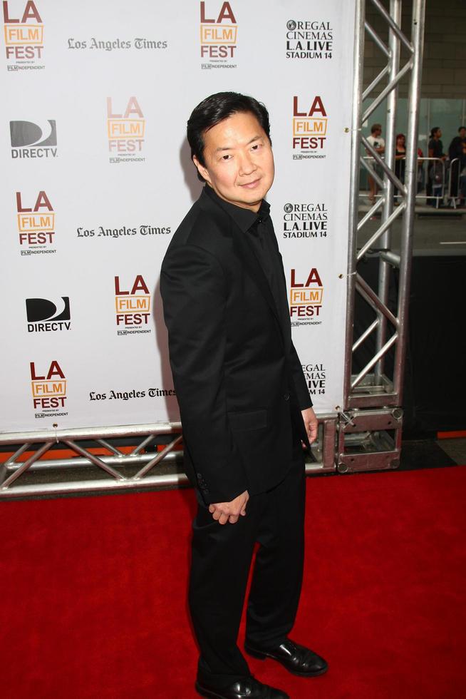 LOS ANGELES, JUN 23 -  Ken Jeong arrives at  The Way Way Back Premiere as part of the Los Angeles Film Festival at the Regal Cinemas on June 23, 2013 in Los Angeles, CA photo