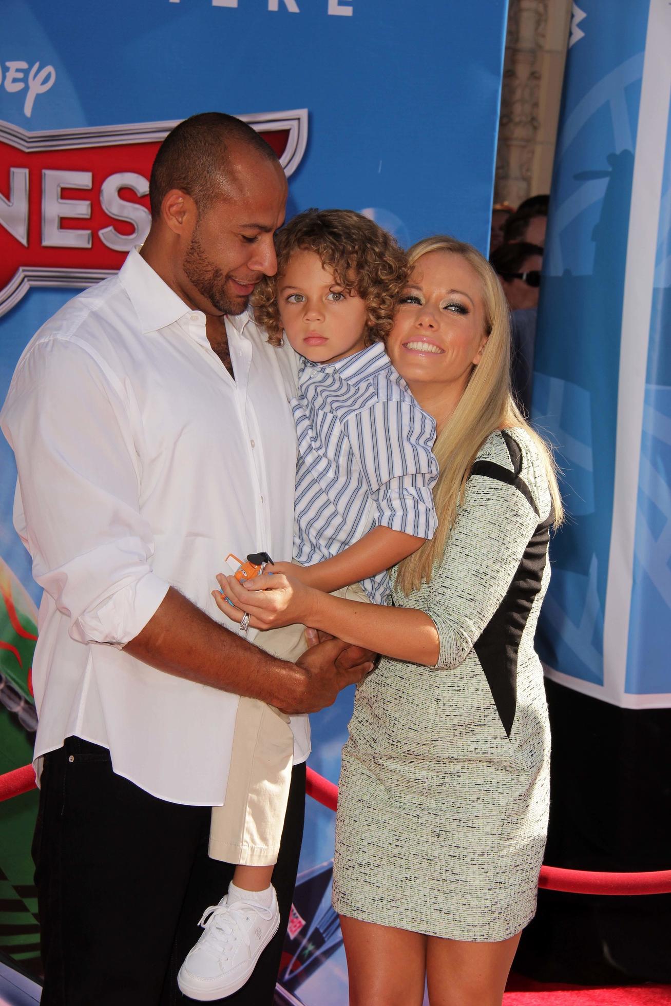 LOS ANGELES, AUG 5 - Hank Baskett, Henry Randall Baskett IV, Kendra