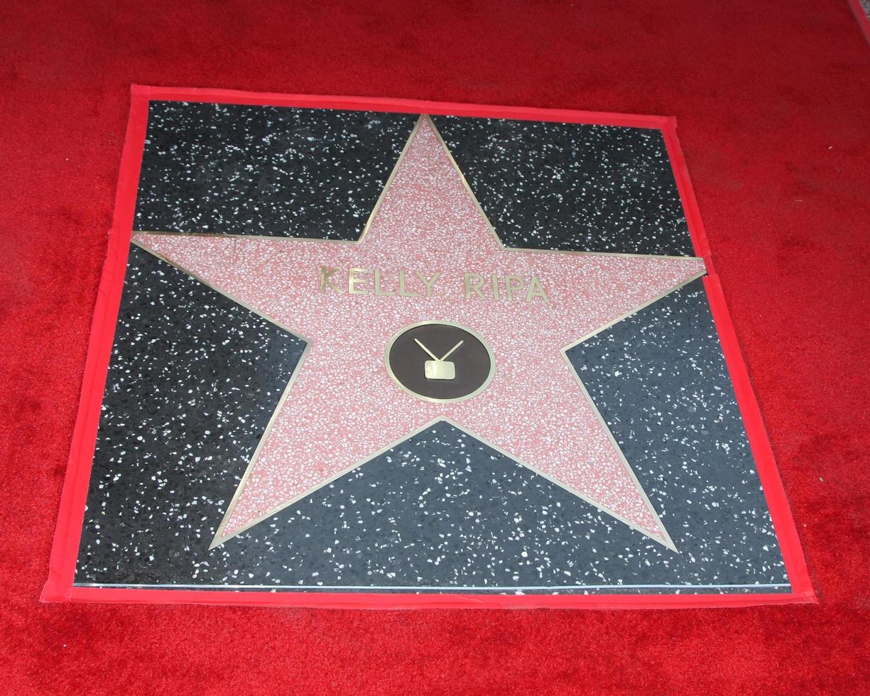 LOS ANGELES, OCT 12 -  Kelly Ripa s Star at the Kelly Ripa Hollywood Walk of Fame Ceremony at the Hollywood Walk of Fame on October 12, 2015 in Los Angeles, CA photo