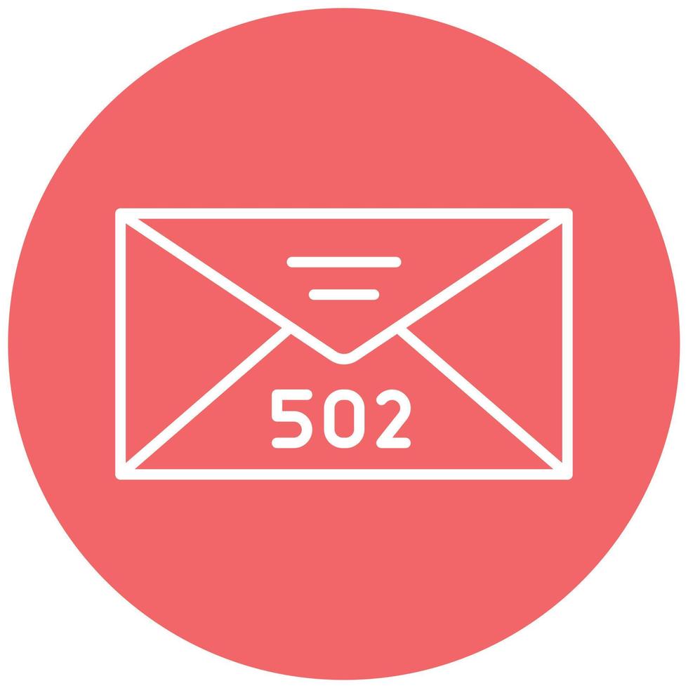 Postal Code Icon Style vector