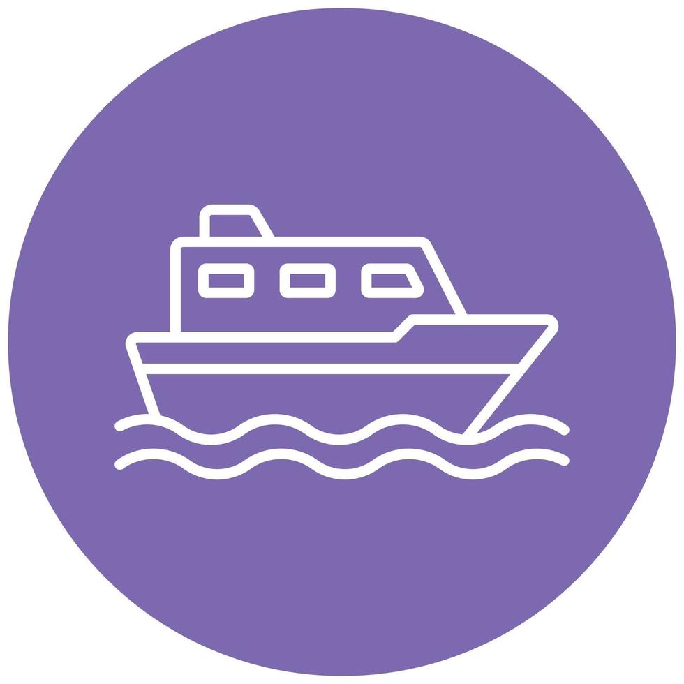 Boat Icon Style vector