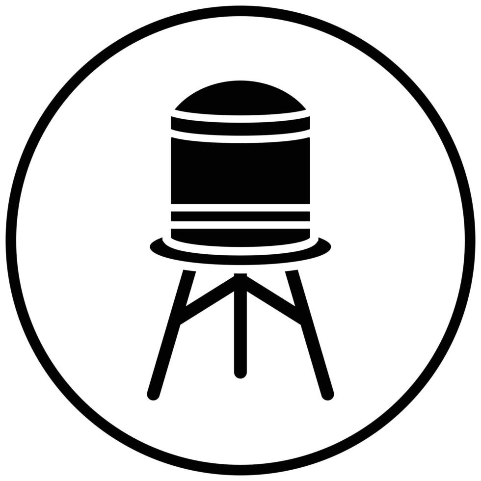 Water Tank Icon Style vector
