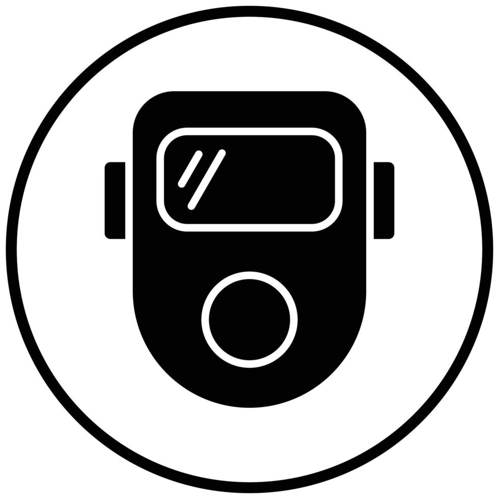 Welding Mask Icon Style vector