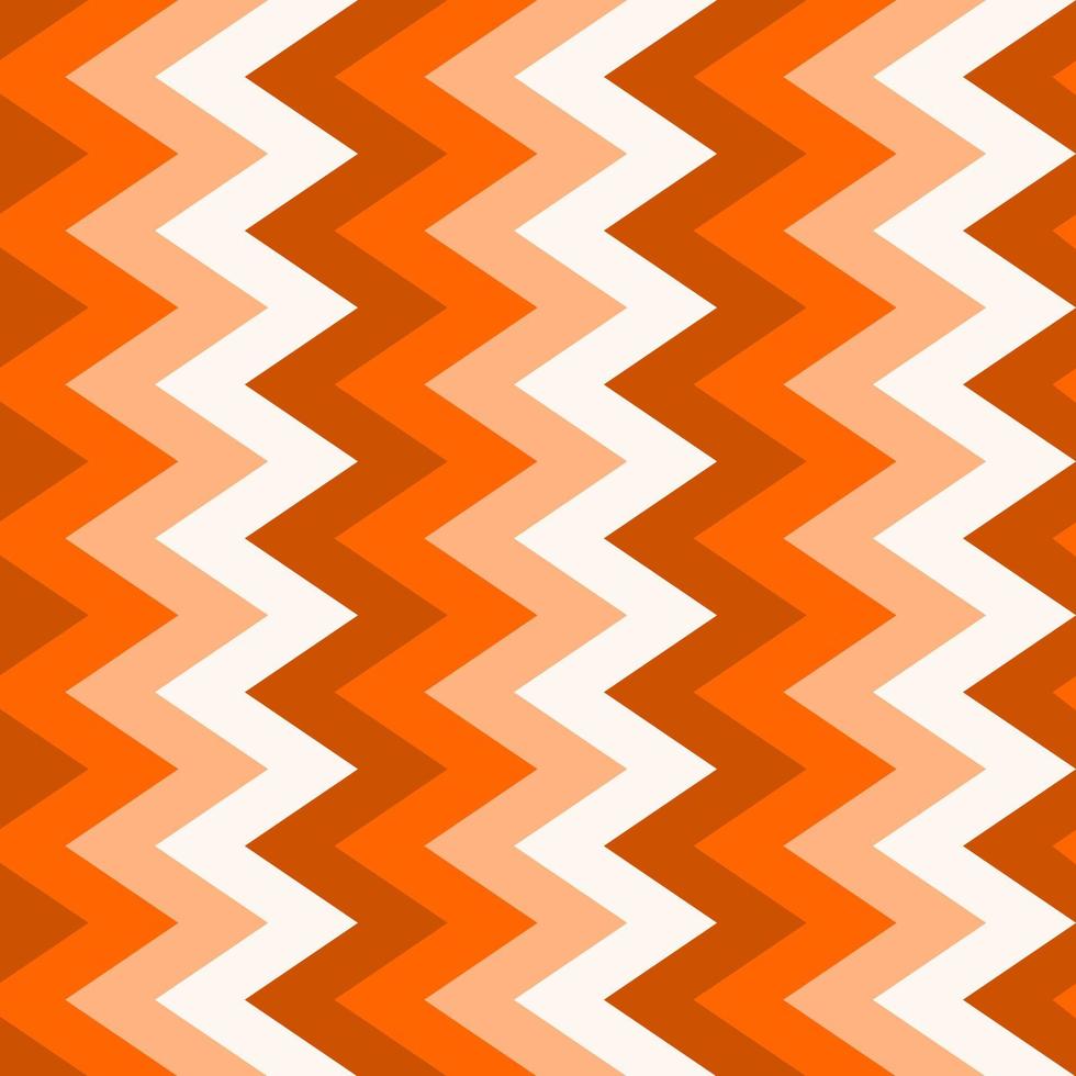 Vector pattern vertical zigzag design. Orange tone color. Paper, cloth, fabric, cloth, dress, napkin, cover, bed printing, gift, present or wrap. Halloween, spring, fall, harvest concept, background.
