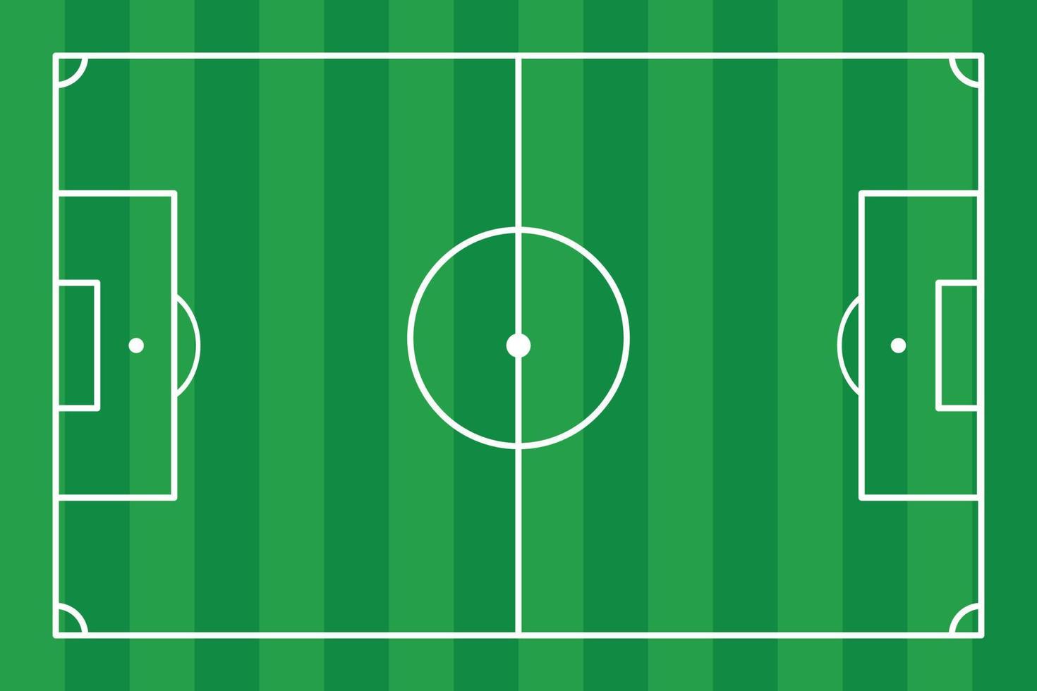 campo de fútbol, fondo de campo de fútbol. vector