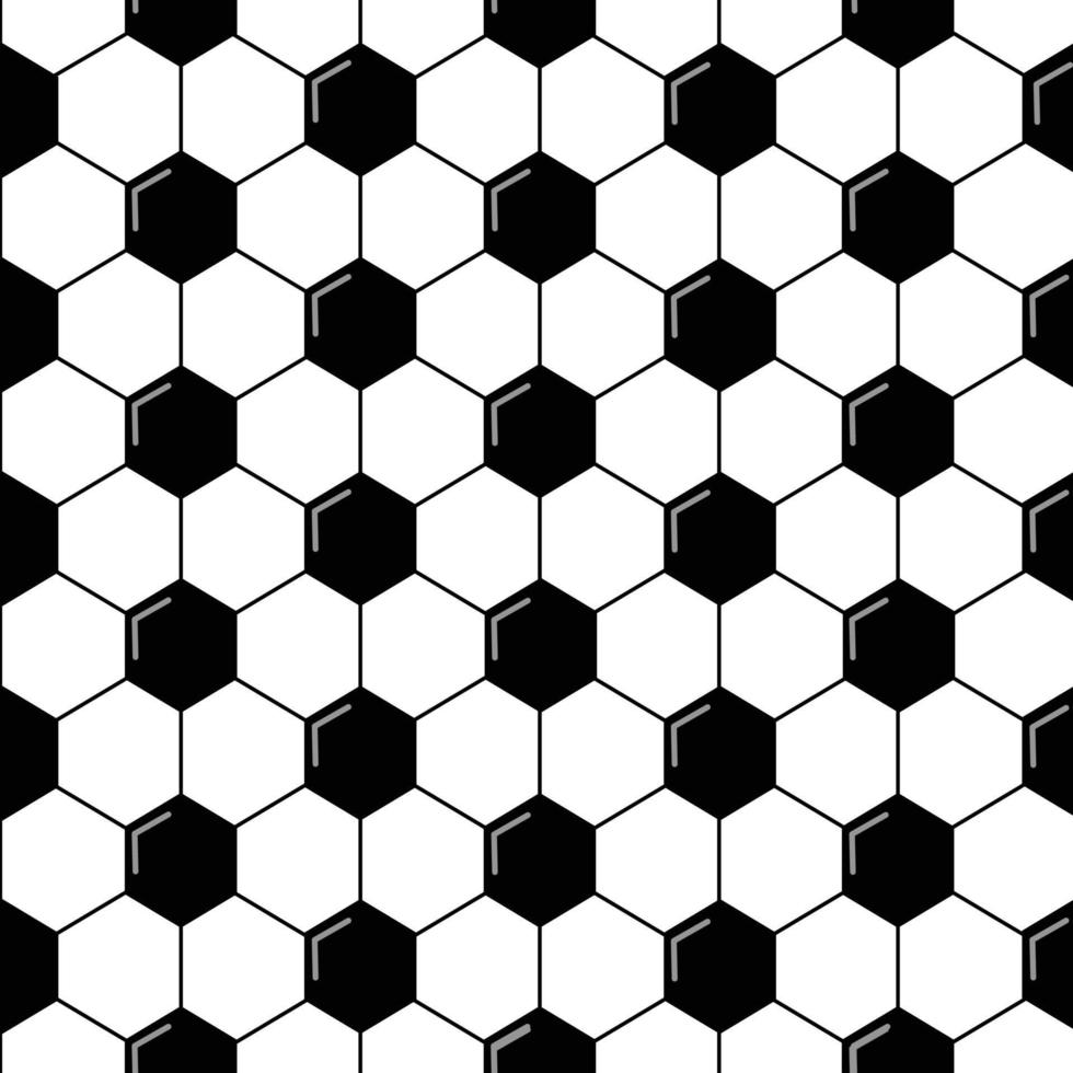 Football soccer seamless pattern on white background. vector