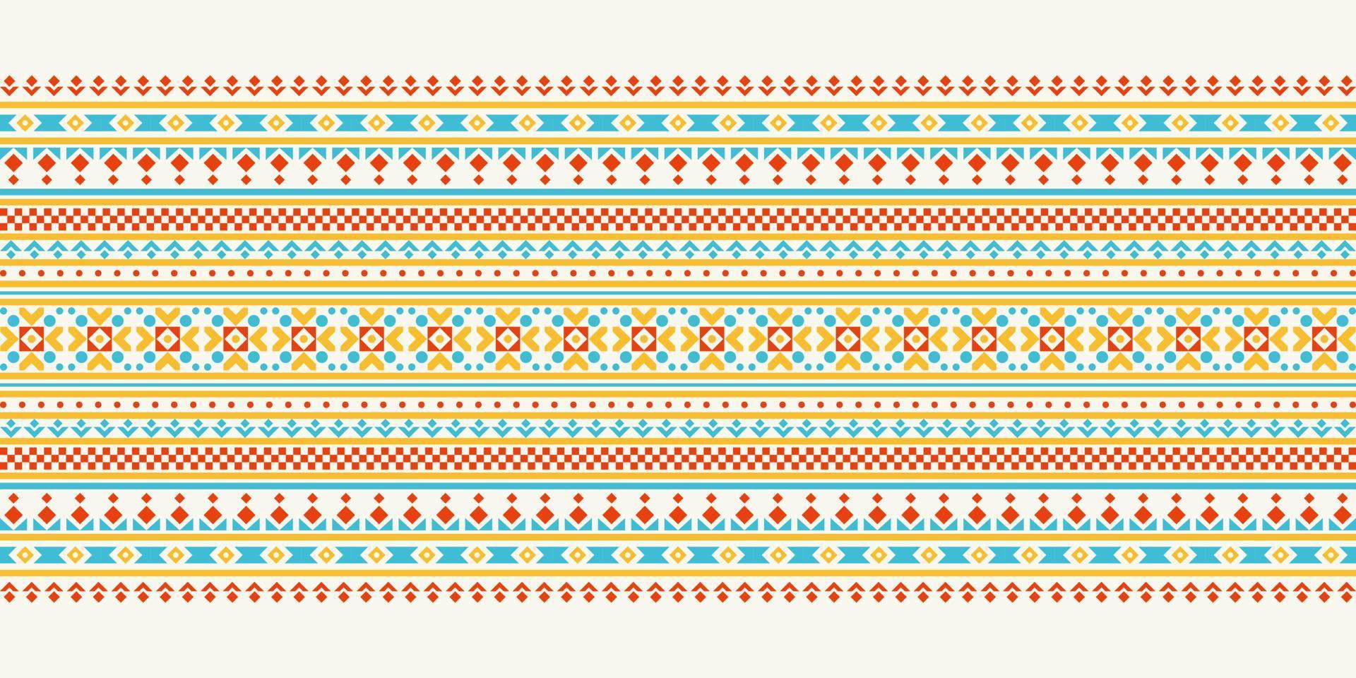 Geometric ethnic oriental pattern background. Design for texture, wrapping, clothing, batik, fabric, wallpaper and background. Pattern embroidery design. vector