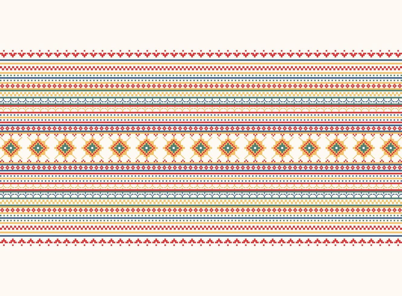 Geometric ethnic oriental pattern background. Design for texture, wrapping, clothing, batik, fabric, wallpaper and background. Pattern embroidery design. vector