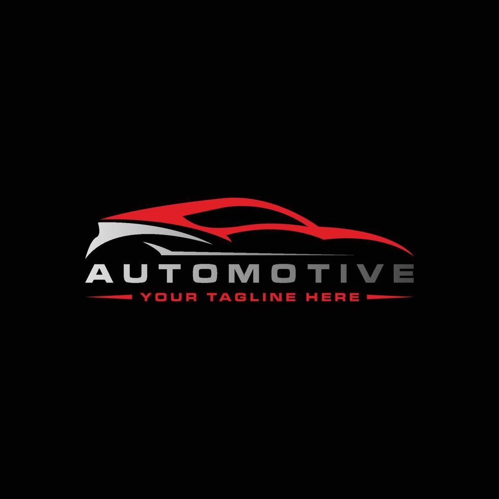 Template vector car wash logo, race car, automotive design - vector