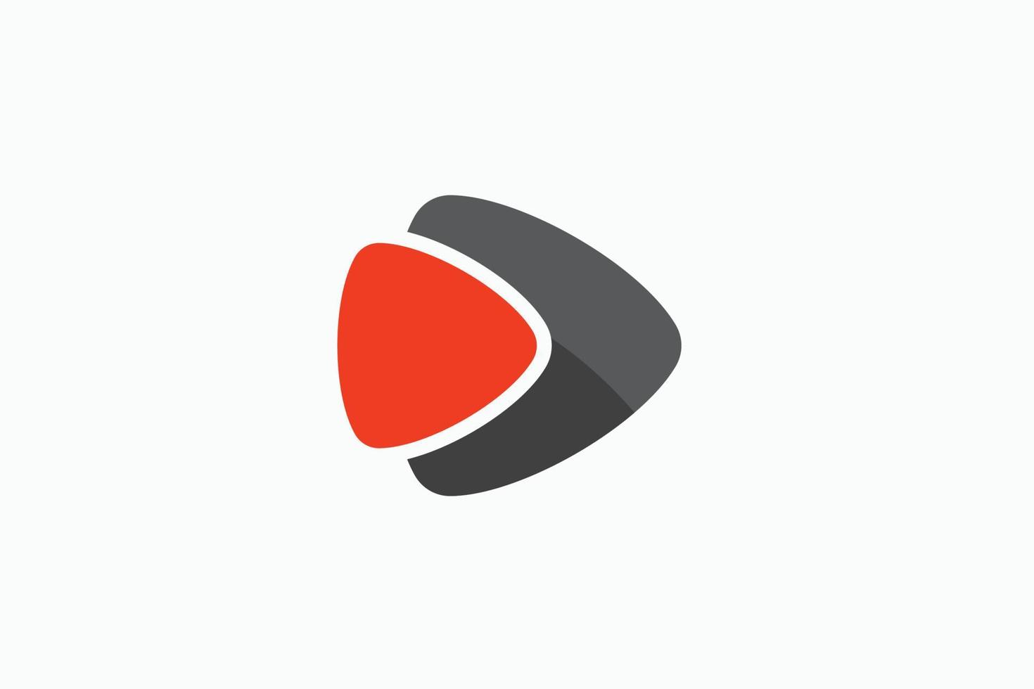 design logo creative media and video vector