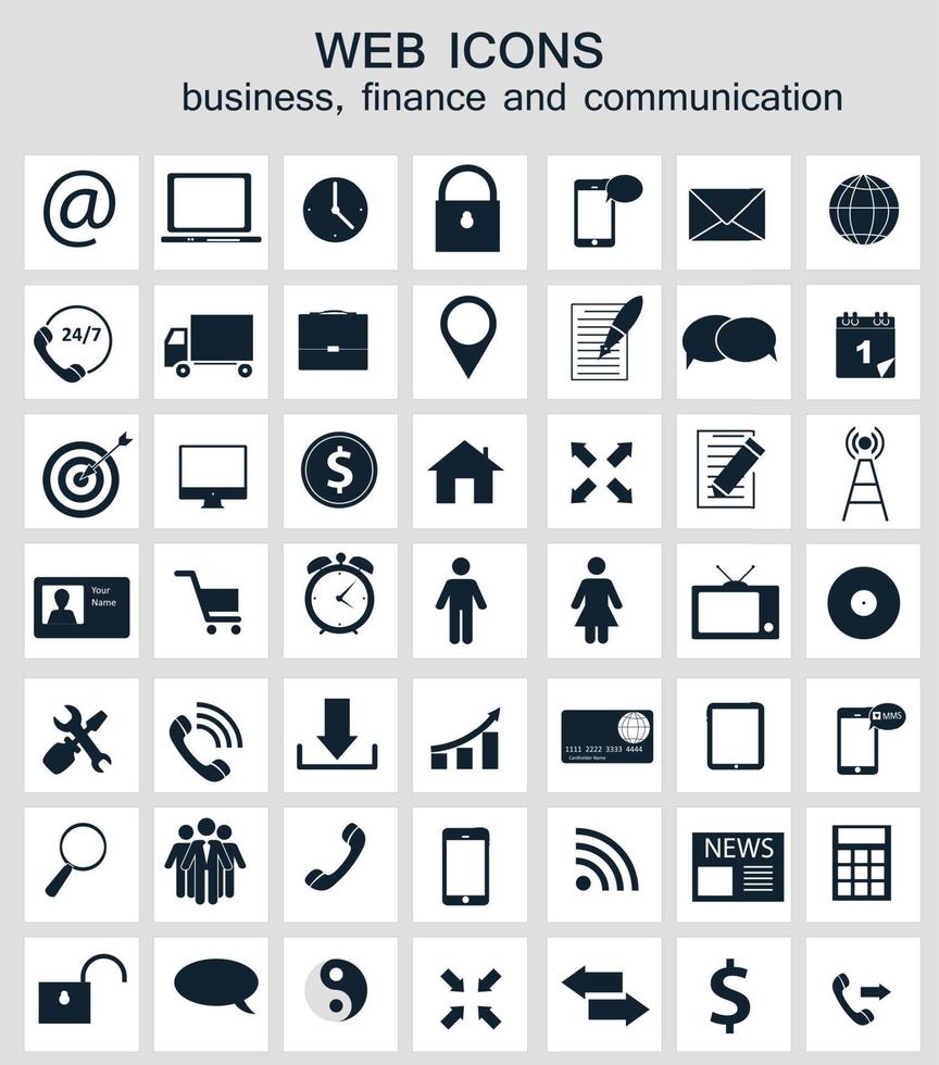 Business Icon Pack vector